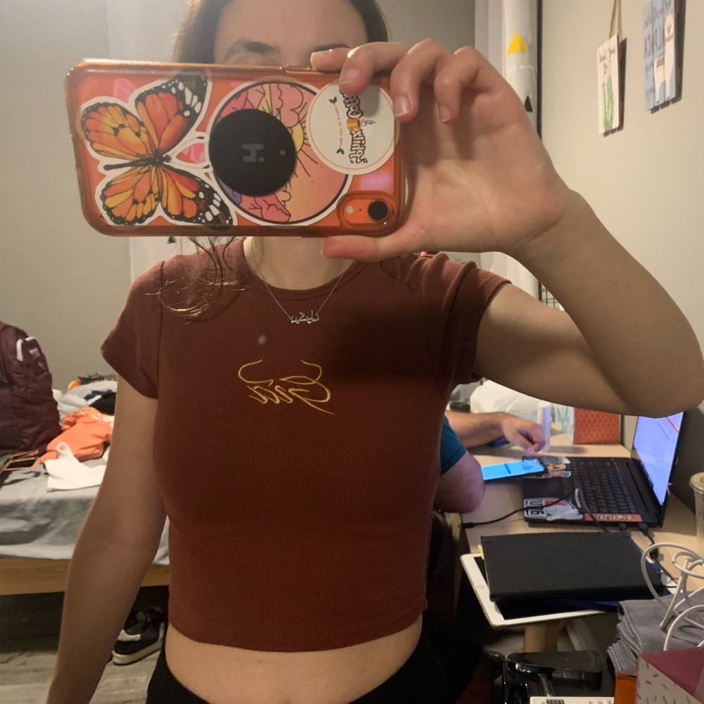 I.AM.GIA Emilie Crop Top Shirt XXS VERY STRETCHY